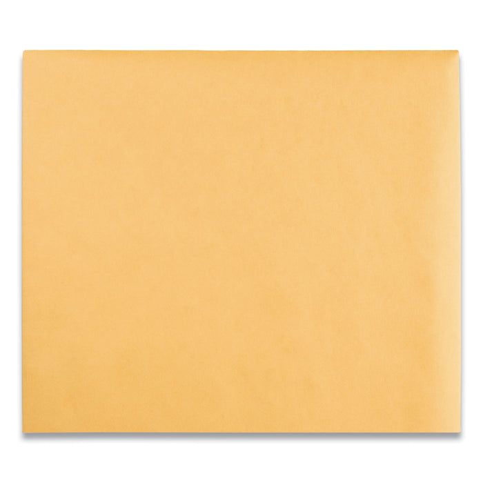 Clasp Envelope, #95, Cheese Blade Flap, Clasp/Gummed Closure, 10 x 12, Brown Kraft, 100/Box