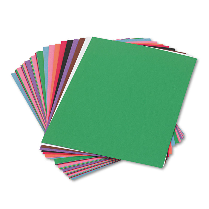 Construction Paper, 58lb, 9 x 12, Assorted, 50/Pack