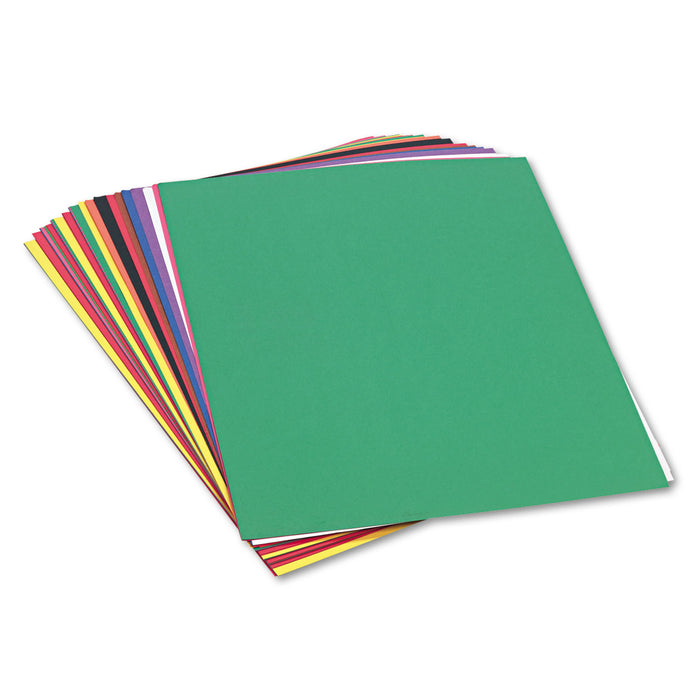 Construction Paper, 58lb, 18 x 24, Assorted, 50/Pack