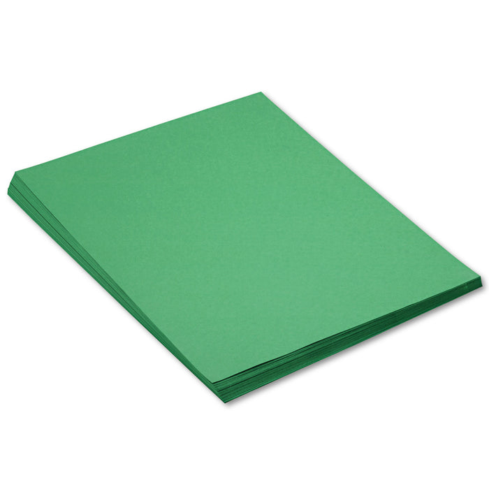 Construction Paper, 58lb, 18 x 24, Holiday Green, 50/Pack