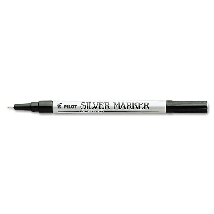 Creative Art & Crafts Marker, Extra-Fine Brush Tip, Silver