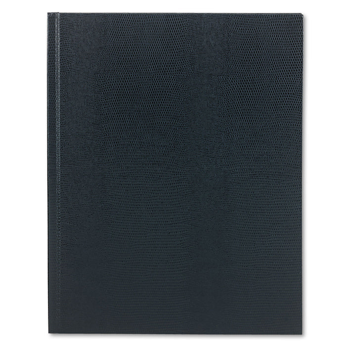 Executive Notebook, Medium/College Rule, Blue Cover, 10 3/4 x 8 1/2, 75 Sheets