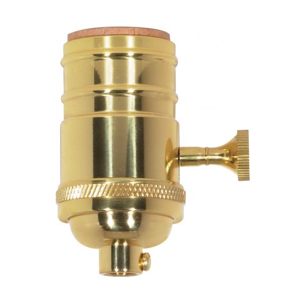 PL CAST BRASS 3WAY SKT 1/8 CAP