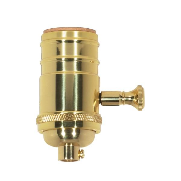 PL 200W CAST BRASS SKT DIMMER