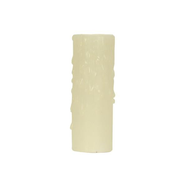 3" IVORY BEES WAX CANDLE COVER