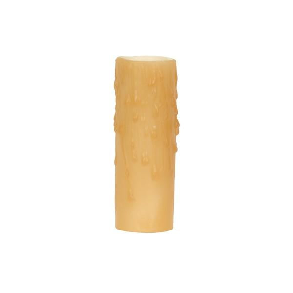 3' AMBER BEES WAX CANDLE COVER