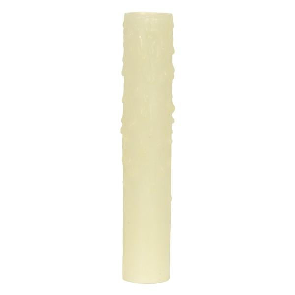 6" IVORY BEES WAX CANDLE COVER