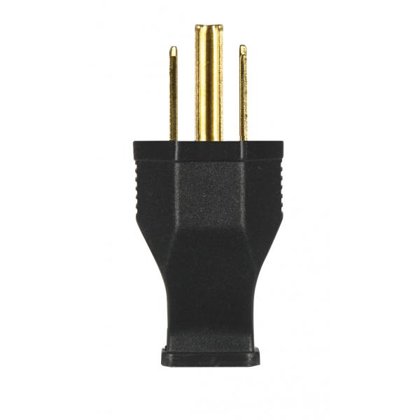 BLACK THERMOPLASTIC HD PLUG