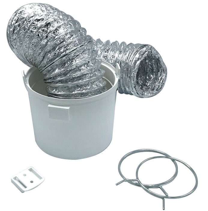 Indoor Dryer Vent Kit with Lamaflex Hose