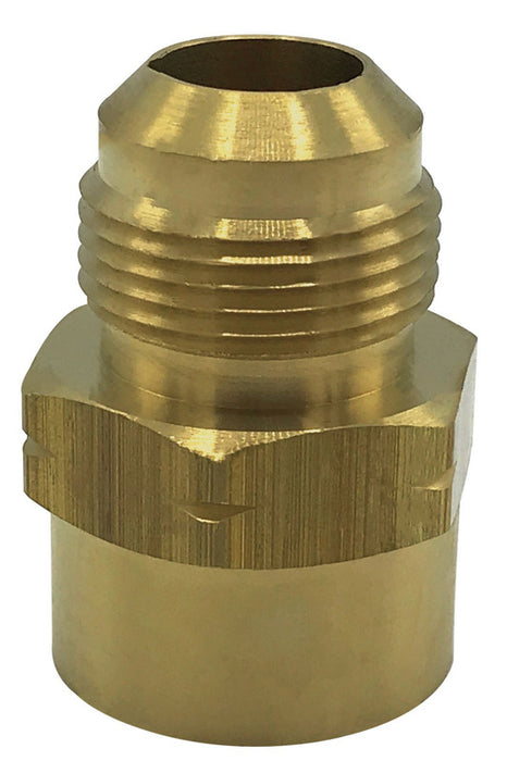 5/8" Flare X 1/2" FIP Gas Range Connector Adapter