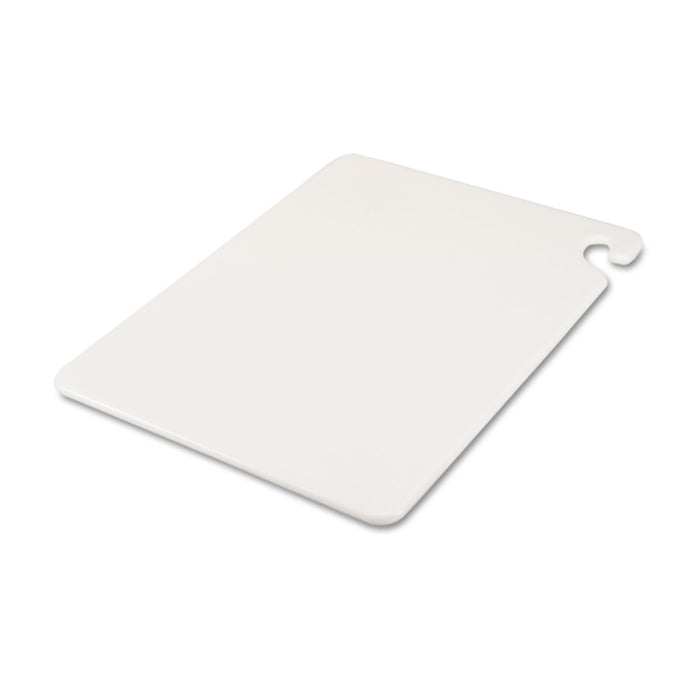 Cut-N-Carry Color Cutting Boards, Plastic, 20w x 15d x 1/2h, White
