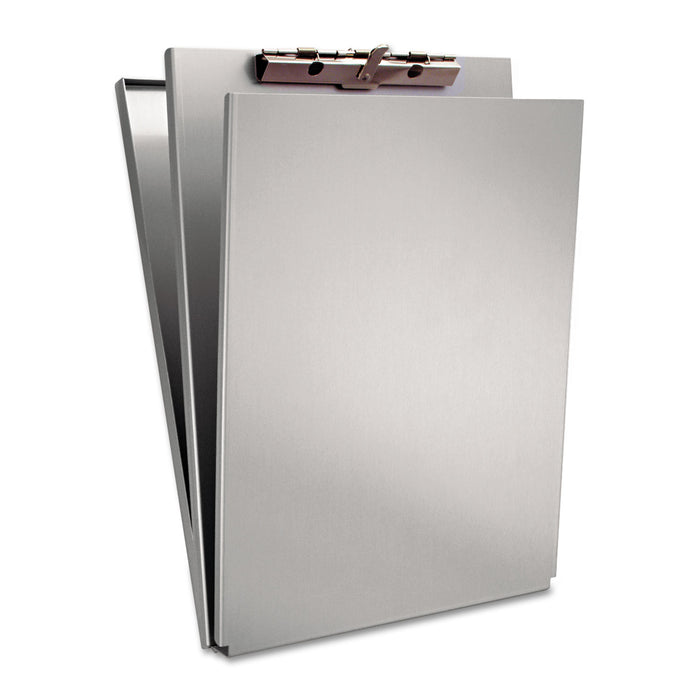 A-Holder Aluminum Form Holder, 1/2" Clip Capacity, Holds 8.5 x 12 Sheets, Silver