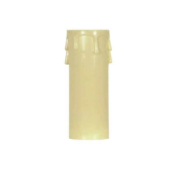 4" ED. CANDLE COVER IVORY/IV D