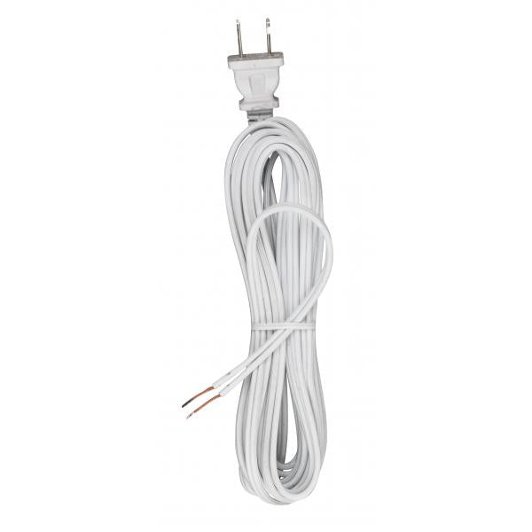 15' WHITE CORD SET SPT-1