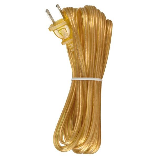 20' CLEAR GOLD CORD SET SPT-1