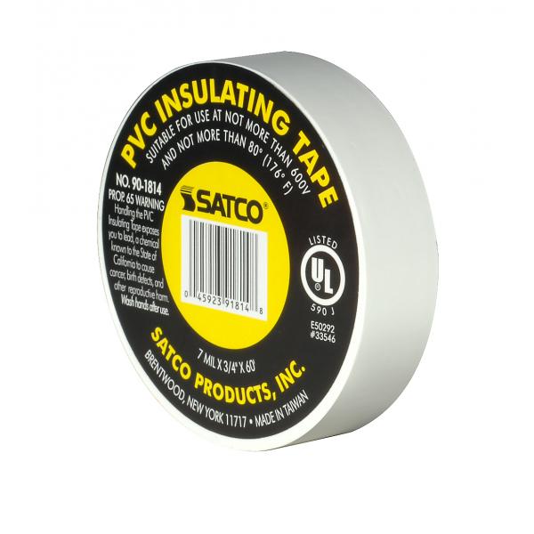 WHITE ELEC TAPE 60 FT. 3/4"