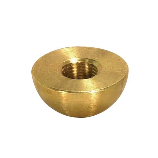 1/2" BRASS HALF BALL UNF 8/32