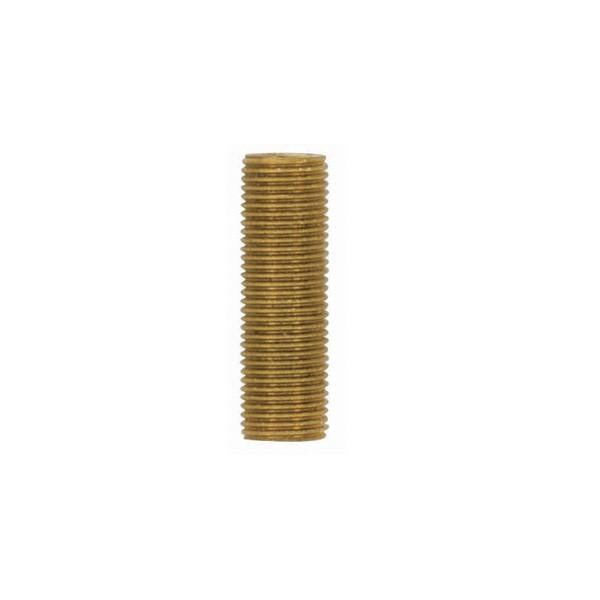 1/8 IP X 3/8" BRASS NIPPLEUN