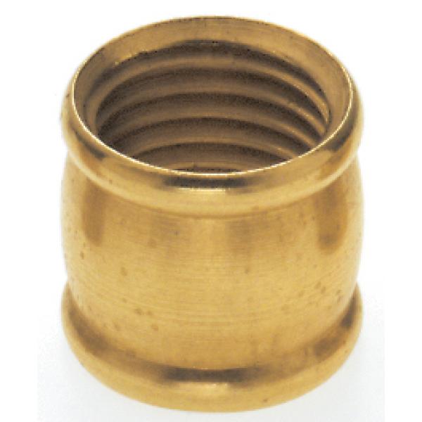 BRASS 1/4 IPS COUPLING