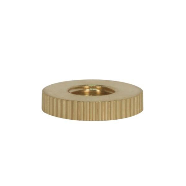 1" KNURL SOLID BRASS CHECK