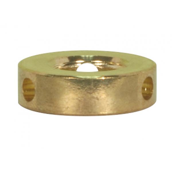 3 HOLE BRASS FINISH SHADE RING