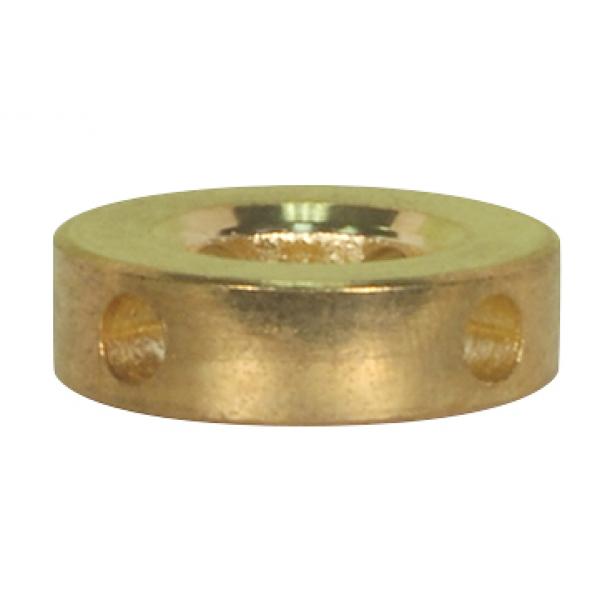 4 HOLE BRASS FINISH SHADE RING