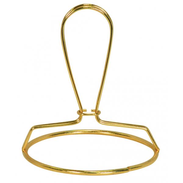 3 1/4" BRASS FINISH CLIP LAMP