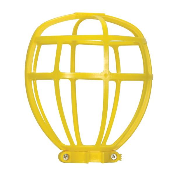 YELLOW TROUBLE LIGHT CAGE WITH