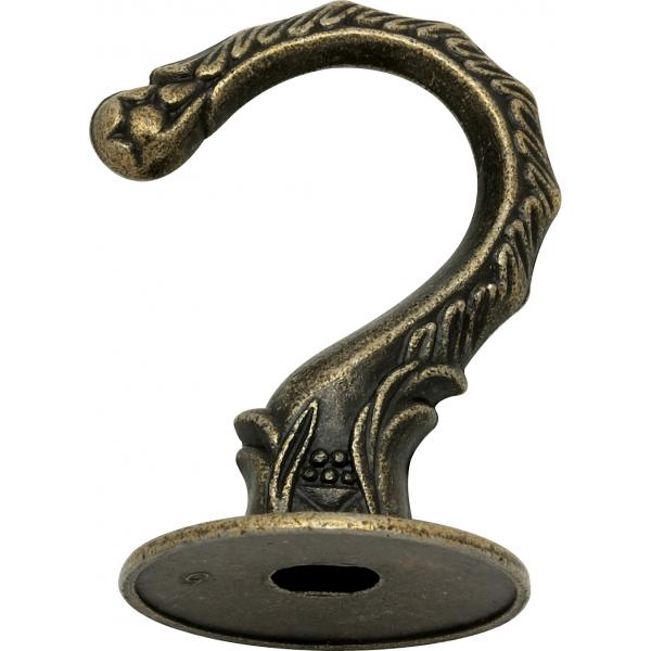 JUMBO ANTBRASS FIN HOOK&HDWARE