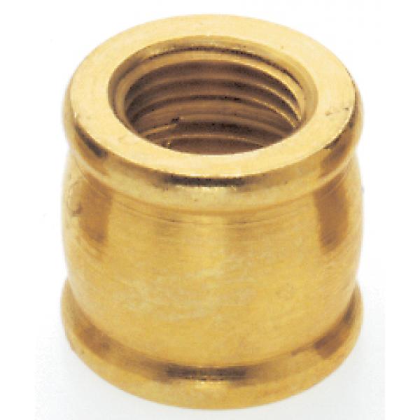 BRASS COUPLING 1/4X1/8 IPS