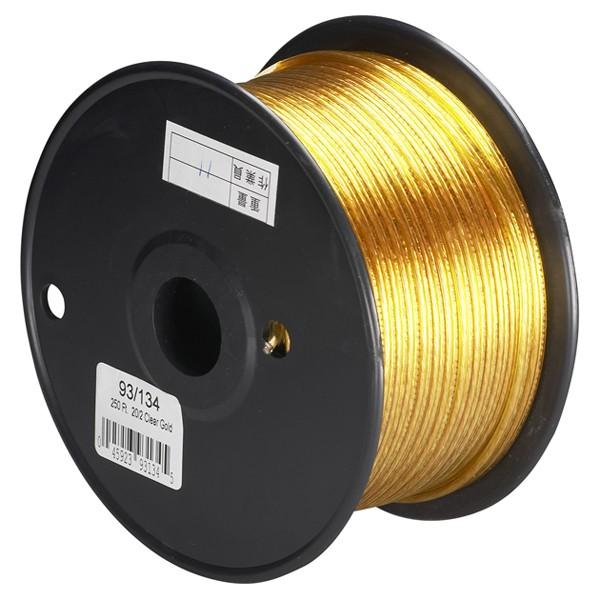 20/2 CLEAR GOLD WIRE 250 FT.