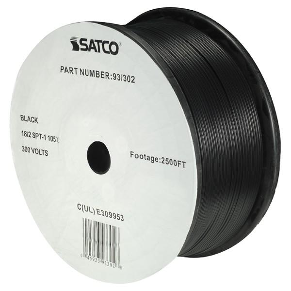 18/2 SPT-1 BLACK 2500 FT SPOOL