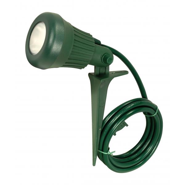 GREEN 5 LED FLOODLIGHT W/6 FT