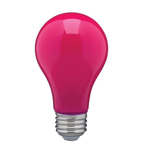 8A19/PINK/LED/E26/120V