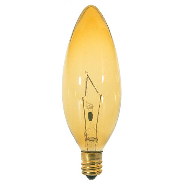 25W TORP CAND TRANS AMBER