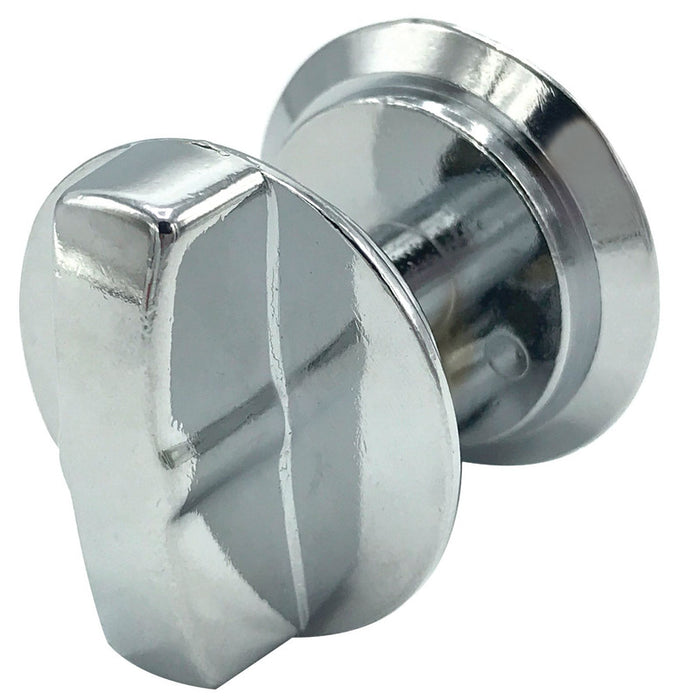 Chrome-Plated Die-Cast Round Latch Set